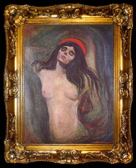 framed  Edvard Munch Maduna, ta009-2